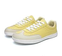 Casual Shoes Mens UK Barefoot Shoes Women's Men's Lightweight Trainers Comfortable Barefoot Trainers Slip On Slippers Non Slip Gymnastics Breathable Sports Unisex Yellow
