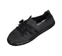 Casual Shoes Non-Slip Breathable Breathable Running Shoes Soft Sporty Fitness Trainers Jogging Shoes Comfortable Casual Shoes Slip-On Shoes, black, 9 UK