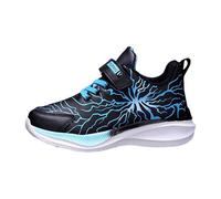 Casual Shoes- Sneakers Stylish Athletic Shoes with Closure for Comfortable Running Outdoors Black