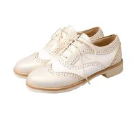 - Casual shoes with flat sole for women, available in many sizes, waterproof shoes, women's winter, beige, 6 UK