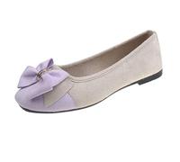 Casual Shoes, Women's Summer Breathable, Women's Flat Shoes, Lightweight Lace, Slip-On Flat Mouth, Soft Bottom Arch, Single Shoes, Daily Dating Pendulum Boat Shoes, pink, 9 UK