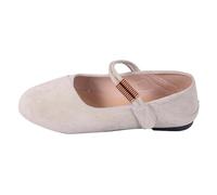 Casual Shoes Womens Versatile Casual Slip On Back Toggle - A Lightweight Round Toe Shoe For Everyone In Summer. Two Ways To Wear Comfortable On Flat Sole., White, 9 UK