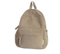 Casual Shoulder Corduroy Backpack Student Fashion Bag Women's Bag Shoulder Bag Ski Gear Backpack Women (Grey, One Size)