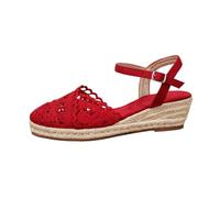 Casual Slip-on Sandals for Women - Breathable Open Toe Espadrilles Perfect Summer Shoes for Everyday Leisure Holiday, RD1, 8.5 UK