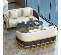 Casual Sofa and Coffee Table Set for Reception, Conference and Business Meetings