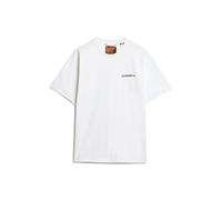 Superdry Tech Relaxed Short Sleeve T-shirt White S Men