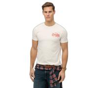 Casual T-shirt Superdry Vintage Logo Tokyo Blanc 2XL