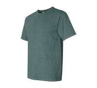 Casual T Shirts Tops for Men 2024 New Men's Fashionable Spring/Summer Casual Short Sleeved Round Neck Gradient T Shirt Top Bulk Shirts for Men (Green, XXXXXXL)