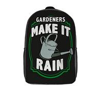 Casual Travel Bag Gardener Gardening Lover Students Bookbag Lightweight School Backpack for Camping, Hiking, Work, 42X32X14Cm
