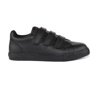 Casual Vegan Shoes with Triple Strap Fastenings - unisex - Kickers - Kids Sneakers - Black - 38 EU - Kids 38 EU