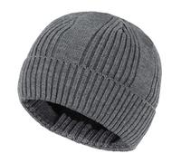 Casual Winter Hats for Men Women Winter Warm Hat Womens Mens Solid Color Granular Caps Must Have Fleece Thickened Cold Proof Ear Guards for Riding D Y Trapper Hat (Grey, One Size)