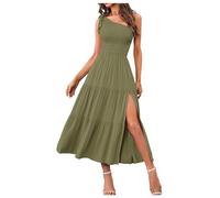 Casual Work Dresses for Women Camisoles Floral Polka dot Leopard Print Flare Grey Dress for Women tie Waist Black Sundresses Long Sleeve Prom Dresses Floral Wedding Guest