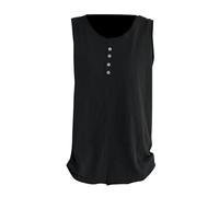 Casual Y2K Slim Fit Basic Tee for Women 's Solid Color Undershirt Female Spring And Summer New Loose Thin Retro Sleeveless Tops Versatile Outwear Bottoming Shirt Crop Top Club Streetwear (Black, XXXL)
