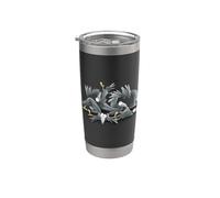 Casual Yoga Acrobatics Ravens & Calisthenics Workout Crows Stainless Steel Insulated Tumbler