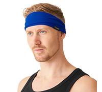 Casualbox | Sports Headband Yoga Hairband Sweat Wicking Moisture Absorbing Blue