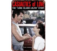 Casualties of Love: The Long Island Lolita Story Vintage Tin Sign Wall Art Decor - Retro Sign for Home Patio Decor Gifts Movie Poster - 8x12 Inch