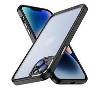 CasurvivePro Case Compatible for iPhone 13 Mini for Women Men, [Compatible with MagSafe] Anti-Fingerprint Anti-Scratch Hard Acrylic PC Back Phone Cover - Black