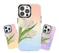 CasurvivePro Case Compatible for iPhone 15 Pro Max Case for Woman, Ultra Slim Shockproof Protective Aurora Laser DIY Painting Phone Cover for iPhone 15 Pro Max_PA12