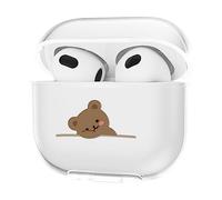 CasurvivePro Headphones Cases for AirPods 3 Case Cover, Transparent TPU Cases Covers with Cute Pattern Apple AirPods (3rd generation) Charging Case Cases
