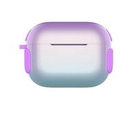CasurvivePro Headphones Cases for AirPods Pro 2 Case Cover PC+Silicone, 2 in 1 Gradient Cases Covers with Carabiner Apple AirPods Pro (2nd generation) Charging Case Cases