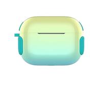CasurvivePro Headphones Cases for AirPods Pro 2 Case Cover PC+Silicone, 2 in 1 Gradient Cases Covers with Carabiner Apple AirPods Pro (2nd generation) Charging Case Cases