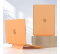 Casurvivepro Laptop Cases Compatible with MacBook Pro 16.2 Inch 2023 Model: A2485/A2780/A2991 Ultra Thin Hard Case Protective Snap Case, Orange