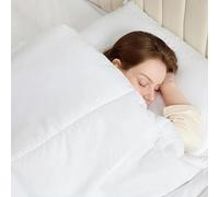 CASVO Anti-Allergy Warm Duvet Quilt Hypoallergenic, Lightweight & Breathable Winter Comforter Machine Washable Duvet Quilt for Sensitive Skin (4.5 Tog, Single)