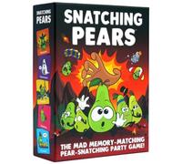 CASVO Snatching Pears Game Fast-Paced Family Board Game for Kids & Adults, Fun Interactive Picking Pears Toy, Educational Party Game for 2-4 Players