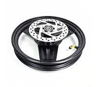 Caswynlife 14X2.125 Solid Tire Wheel For Folding Electric Scooter,Puncture Proof Vacuum Tire With Iron Hub Front Wheel Assembly,Heavy Duty 360Kg Load,Anti-Slip Tread(C)