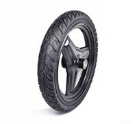 Caswynlife 14X2.125 Solid Tire Wheel For Folding Electric Scooter,Puncture Proof Vacuum Tire With Iron Hub Front Wheel Assembly,Heavy Duty 360Kg Load,Anti-Slip Tread(F)