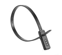 Caswynlife 3 Digit Keyless Combination Cable Lock, Adjustable Anti-Lost Strap For Bicycle Helmet, Motorcycle, Luggage, Stroller, 22.5 Inch Flexible Security Tether