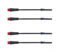 Caswynlife 4pcs E-Bike Brake Sensor, 2-Pin Normally Open Cut-Off Switch with 35cm Cable, Mechanical Power Off Safety Device for Electric Bicycle Conversion Kits and Motor