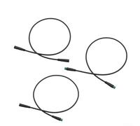 Caswynlife 5 Pin Display Extension Cable With M8 Waterproof Connector For E-Bike And Scooter Kits,Abs Flame Retardant Wear Resistant Wire Harness Replacement Part(Male and Female)