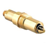 Caswynlife A112 Replacement Basin Sink Bath Waste, Easy Click Clack Spring Core Up, Brass Material With Thick Plating For Standard Bathroom Basins, M8 Top Thread