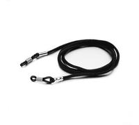 Caswynlife Adjustable Glasses Strap Cord, With Elastic Silicone Sleeves, Anti-Slip Neck Holder, For Reading Sunglasses Spectacles, 70cm Sports Eyewear Retainer(black)