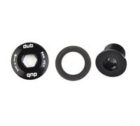 Caswynlife Bicycle Crank Arm Bolt Kit Self-Extracting M18-M30, For SRAM, Aluminium Alloy Black Crankset Removal Tool, For Cycling Maintenance
