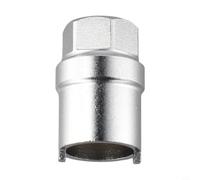 Caswynlife Carbon Steel Bike Freehub Removal Tool, Hub-Body Installer Extractor with 24mm Hex Socket, Precision Notch Fitting for Cassette Hub Maintenance, Anti Rust Bicycle Tool Kit