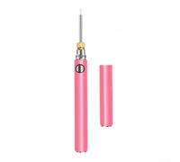 Caswynlife Cordless Rechargeable Hot Wire Pen Braiding Crafts With Multiple Tips Heating Alloy Head Sealing Fibers Without Fraying(Pink)