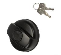 Caswynlife Diesel Fuel Cap 60Mm For Iveco Eurotrakker Trakker, Robust ABS Material Leak Proof Design, Fits 2993923 2994798 504282593, Black Include 2 Keys