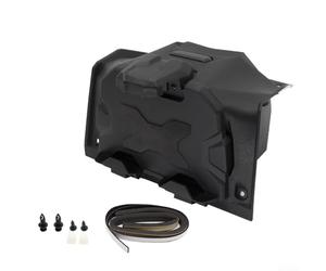 Caswynlife Electronic Device Mount Storage Box for Polaris 1000, HDPE Tablet Phone Holder with 2.5L Hidden Compartment, Adjustable Bracket for Off-Road UTV Accessories