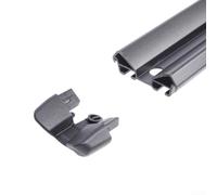 Caswynlife End Caps for Thule 598 ProRide Bike Rack, Thickened ABS UV Resistant Covers, Black Replacement Parts, 2 Pack