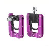 Caswynlife Foldable Bike Pedals for Folding Bicycles, Aluminum | Alloy CNC Non-Slip Platform with Triple Sealed Bearings, for Quick Release Mechanism for and Urban