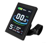Caswynlife For Lcd8S Ebike Display Color Screen 24V 36V 48V Bike Computer With Sm Connector Compatible With Controller Real-Time Speed Level Fault Code Diagnosis