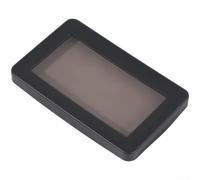 Caswynlife H6C Scooter Silicone LCD, Waterproof and Dustproof Dashboard Protector, Anti-Slip Flexible Screen Case Weather Outdoor Riding Use(Black)