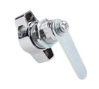 Caswynlife Keyless Cam Lock,Cabinet Locks Thumb Turn Locks Zinc Alloy Cam Lock For Mailbox Cupboard Closet Drawer Locker Furniture Hardware, Silver, 16Mm 20Mm 25Mm 30Mm(20mm)