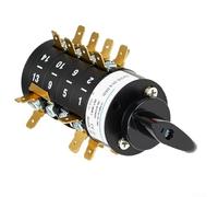 Caswynlife Rotary Cam Switch 7 Position 4 Section, 20A 380V AC Changeover For Welding Machine Tool Control, HZ5B-20/4 Industrial Selector