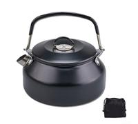 Caswynlife Stainless Steel Camping Kettle 0.8L, Silver | Ultralight Teapot For Coffee, 304 Material For Hiking, Rv, Picnic, 1-3 People Use