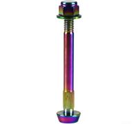 Caswynlife TC4 Titanium M6 Axle Screw High Strength Lightweight Replacement Rear Shock Bolt Fit for Brompton Folding Bike Suspension