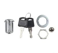 Caswynlife Toolbox Lock Replacement Tubular Cam Lock for Cabinets Toolboxes Filing Storage with Keys 2 Pack Keyed Alike Install Fits 103-20/25/30 Open E45(20mm)