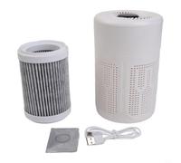Caswynlife USB Air Purifier with Negative Generator for Smoke and Formaldehyde Removal, Portable Aromatherapy Diffuser for Camping Hiking Office, Energy-Saving Fresh Air Cleaner(Air purifier)